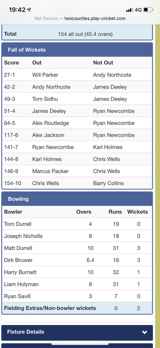 1st XI win a tight one at <a href="/WoolpitCC/">Woolpit CC</a> 🔥
