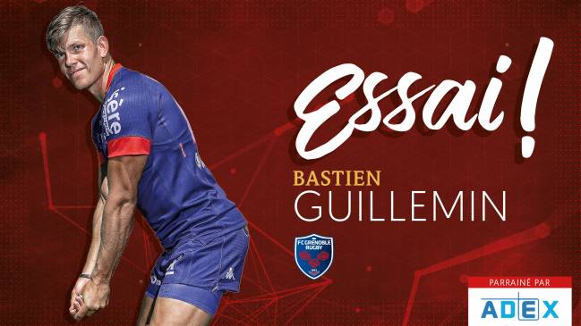 FCGrugby's tweet image. 8’ Essai de Bastien Guillemin !! 5-7 #FCGLOU