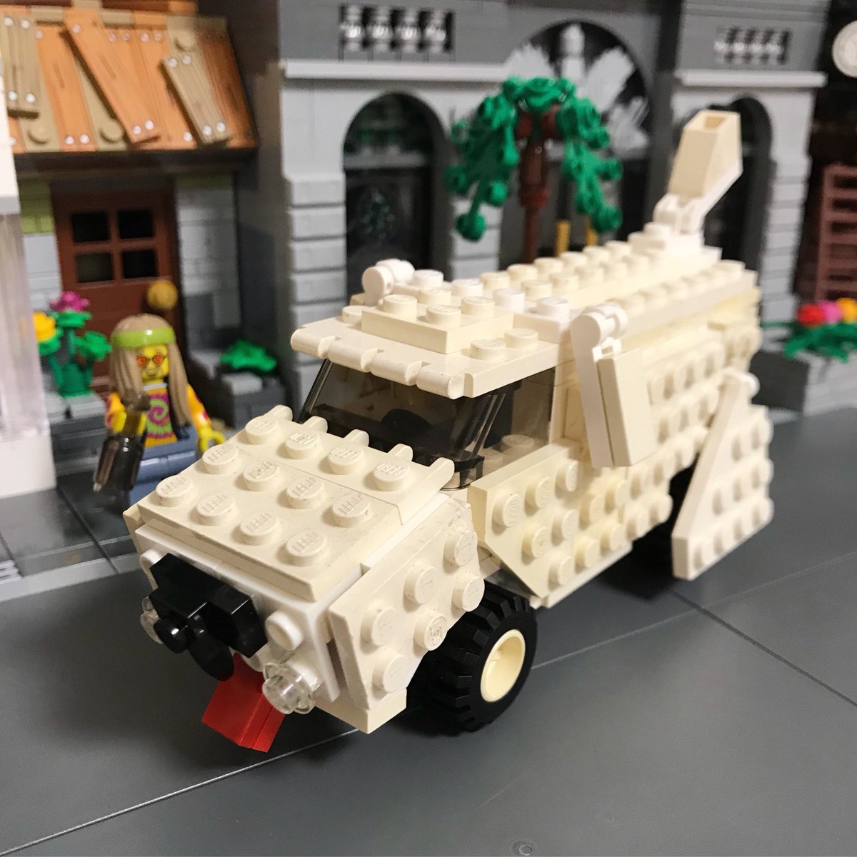 michilego's tweet photo. 犬型車を作りました!
#レゴ
#lego
#dumbanddumber
#muttcuts https://t.co/zBIrASYVbu