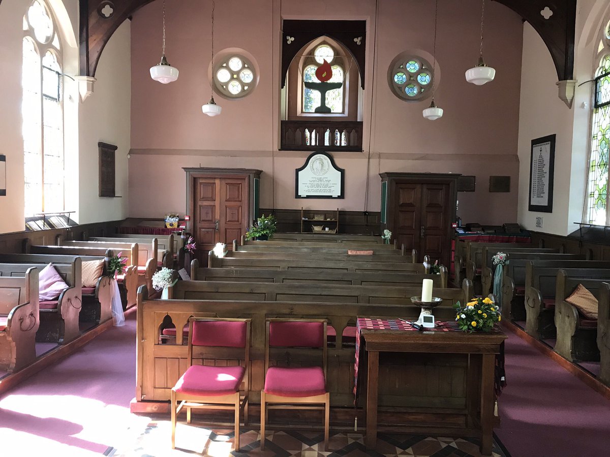 A wonderful wedding here today at Kingswood. Talk to us if you are considering a church wedding! <a href="/pinkweddingdays/">Pink Wedding Days</a>