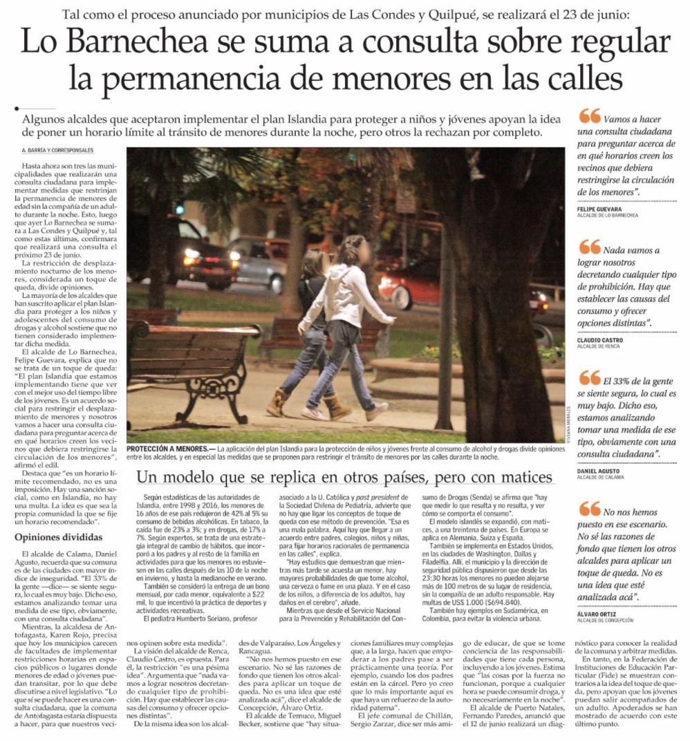 joseantoniokast's tweet photo. Avanza compromiso de municipios con mayor seguridad para las familias y nuestros adolescentes. No hay que tenerle miedo al #toquedequeda si es una medida que va a proteger a nuestros niños y alejarlos de las drogas y la delincuencia https://t.co/sxiBr8AfXu