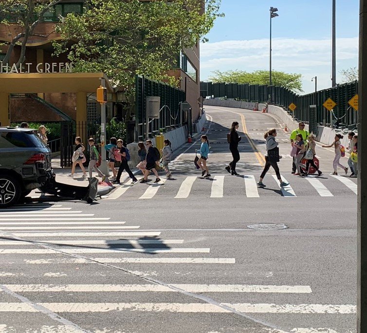 MTSRepurpose's tweet photo. @JudyRybak @ScrappyRecycler And FYI - Just weeks after opening, #91stmts safety "features" like reduced truck flow & traffic flagperson, didn't stop (at least)1 crash at ramp-right where kids enter AG every day! @LizKrueger @Rebecca76AD @BenKallos @galeabrewer @CarolynBMaloney @CB8M @scottmstringer @p2pnyc https://t.co/aZtjssvD8A