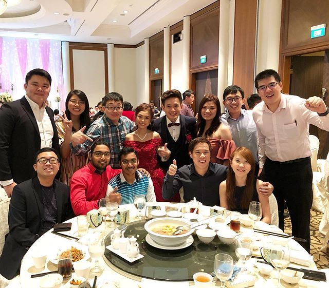 thermistor89's tweet photo. Congrats again @d.des and @joannnaly ! So honoured that you have invited us to your wedding :) have a blessed one and get little Des and Lotte Jos soon!! #deschuajo (https://t.co/4LBonADXry ) https://t.co/4bSo7fAjRl