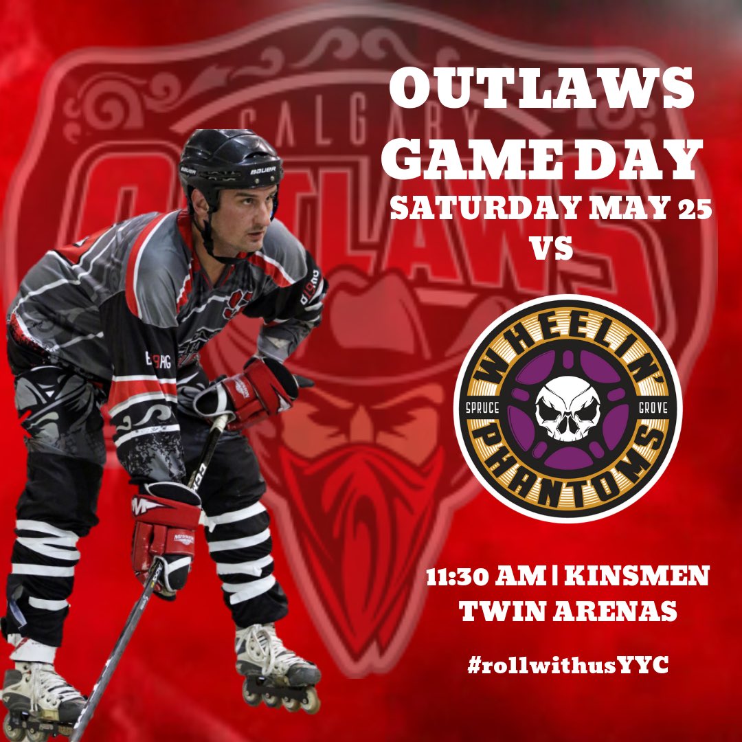 OutlawsCalgary's tweet image. Get your cowboys hats on and get on your horses! 🐴 Outlaws have back to back games in Red Deer today! First game is 11:30am against the Spruce Grove Wheelin’ Phantoms! 🤠🏒 #calgaryoutlaws #rollwithusYYC #abprorollerhockey #sprucegrovewheelinphantoms #rollerhockey #inlinehockey