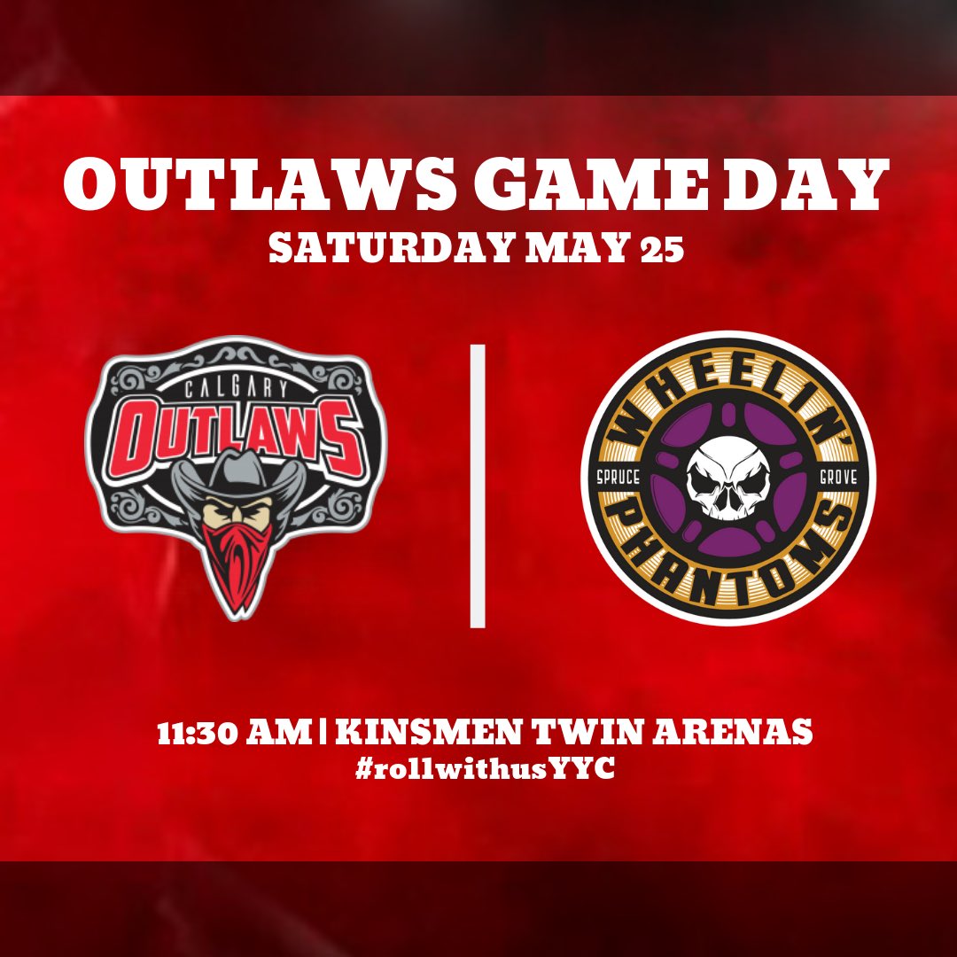 OutlawsCalgary's tweet image. Get your cowboys hats on and get on your horses! 🐴 Outlaws have back to back games in Red Deer today! First game is 11:30am against the Spruce Grove Wheelin’ Phantoms! 🤠🏒 #calgaryoutlaws #rollwithusYYC #abprorollerhockey #sprucegrovewheelinphantoms #rollerhockey #inlinehockey