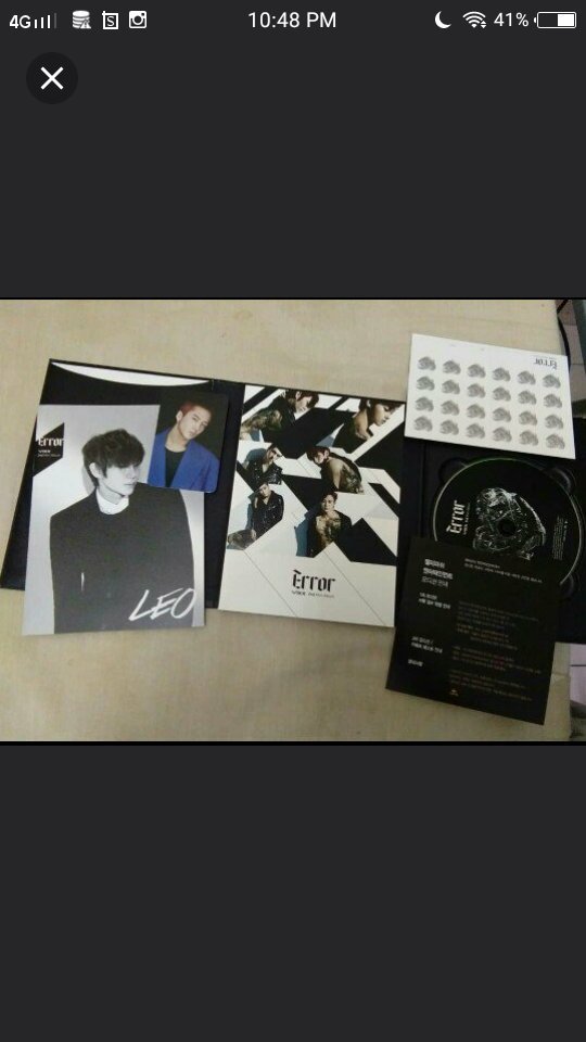 hxnxid's tweet photo. [RT] Hi..i wanna sell my preloved Error album for RM30 include postage. If anyone interested..can just dm me 😊 #vixxerror #vixxprelovedalbum https://t.co/BCuXCS5uua