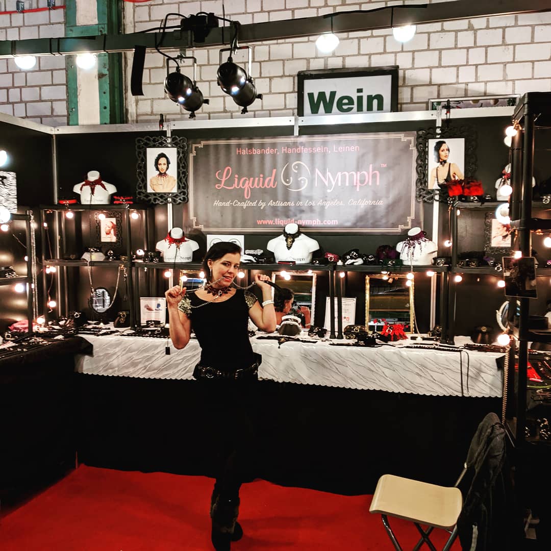 LiquidNymph's tweet photo. Oh bother. In our minds we bought a 2m x 3m stall oops, we had paid for a 2m x 4m! #germanfetish #boundcon #ddlg #customcollars #bdsm https://t.co/2avzWYqP4c