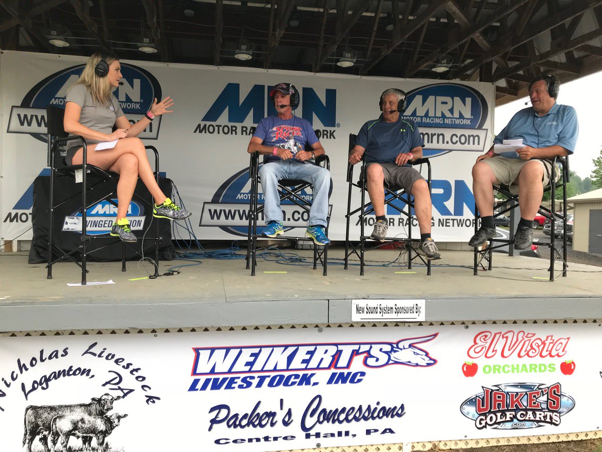 TODAY from @Weikert29 at @PortRoyalSpdway! Weikerts Livestock Winged Nation pres by Folken Bros Trucking & #RedBrandFence! 5-6PM! Guests: @KreitzRacing69K Davey Brown Van May Barry Camp Keith Kauffman Fred Rahmer & more! 1 of 2….