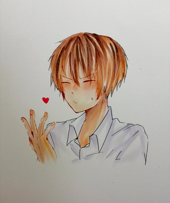 投げキッス 高画質 のtwitterイラスト検索結果