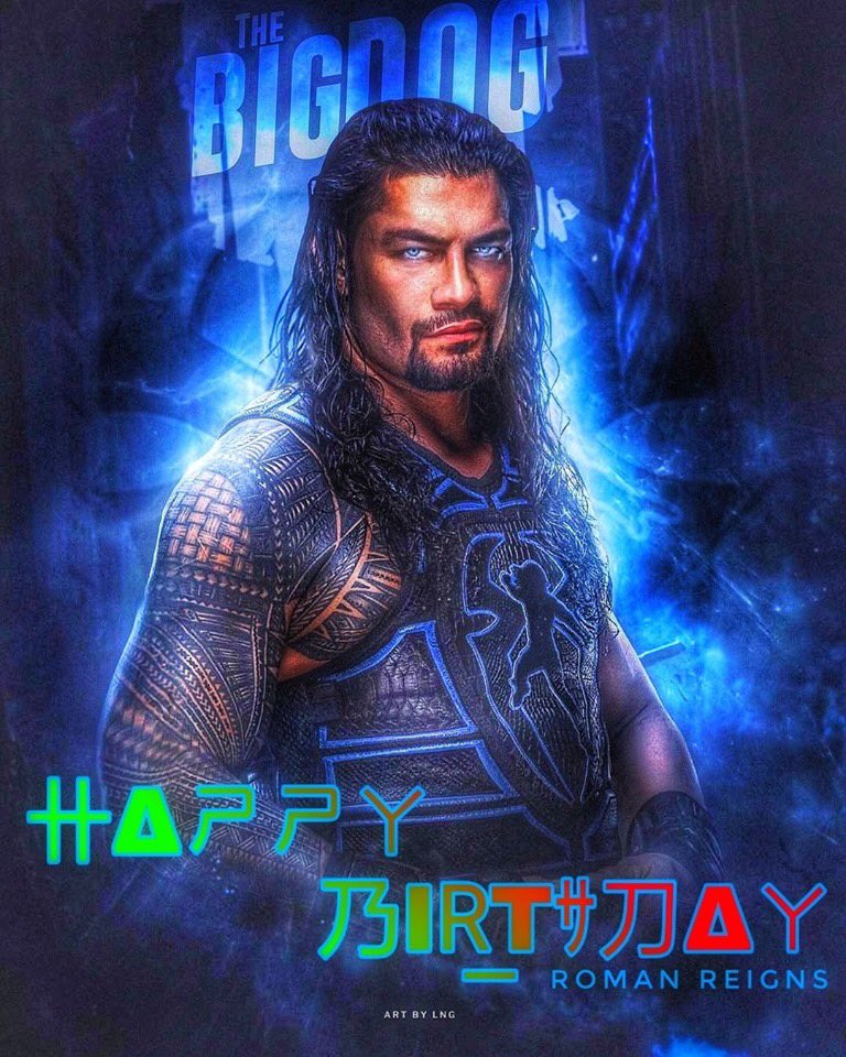 AbThuvi's tweet photo. #HBDRoman
#HappyBirthdayRoman
#HapptBirthdayRomanReigns
#WWE https://t.co/EKMwQF3Ih8