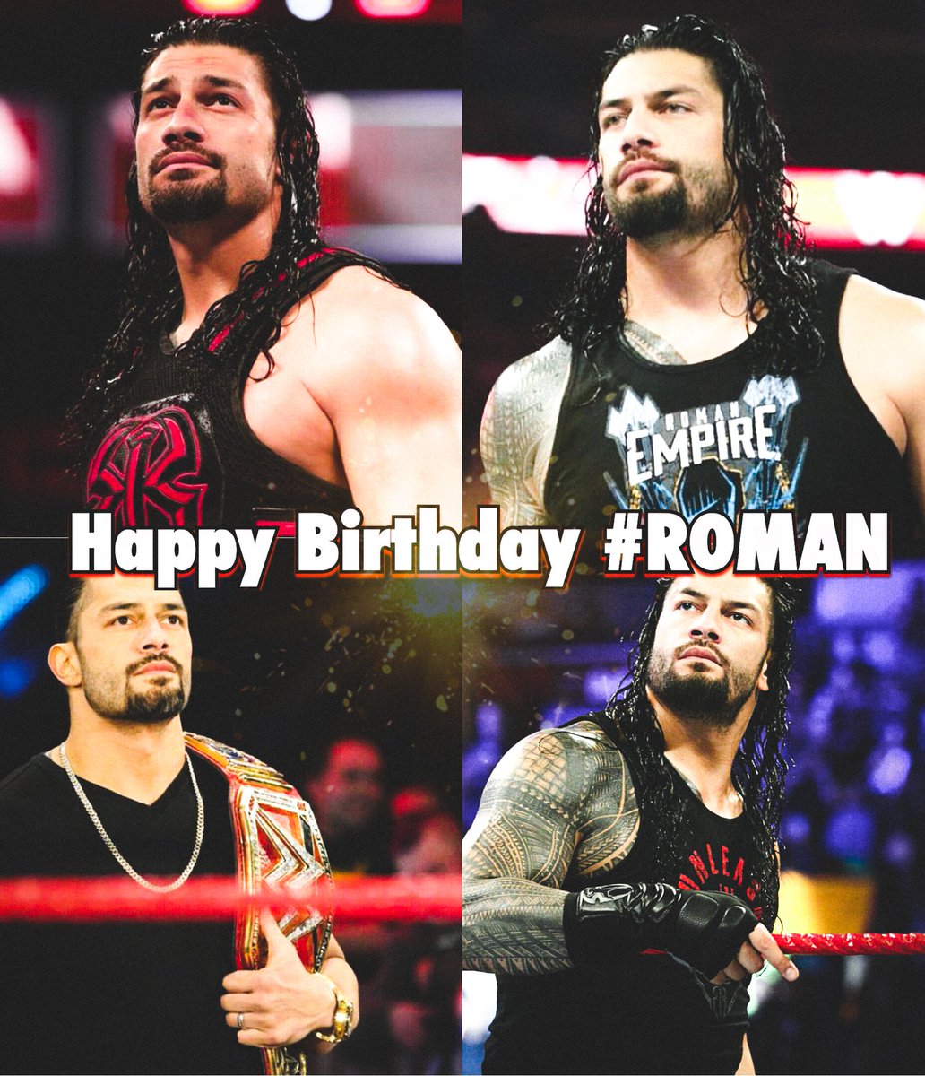 AbThuvi's tweet photo. #HBDRoman
#HappyBirthdayRoman
#HapptBirthdayRomanReigns
#WWE https://t.co/EKMwQF3Ih8