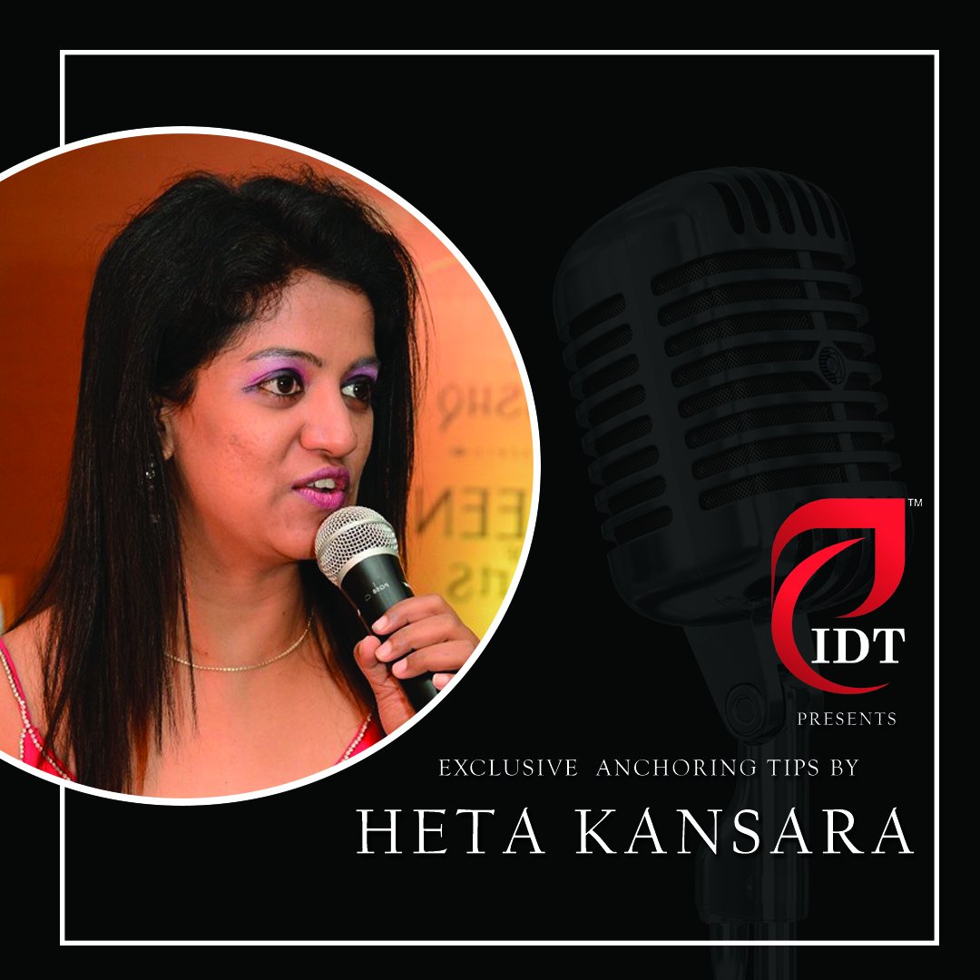 idt_surat's tweet photo. Institute of Design &amp; Technology  is going to organize exclusive anchoring Tips Session by Ms. Heta Kansara for the students of Event Management Course.  

#eventmanagement #anchoringsession #idteventmanagement #anchoringtips https://t.co/xmRRZLvcu5
