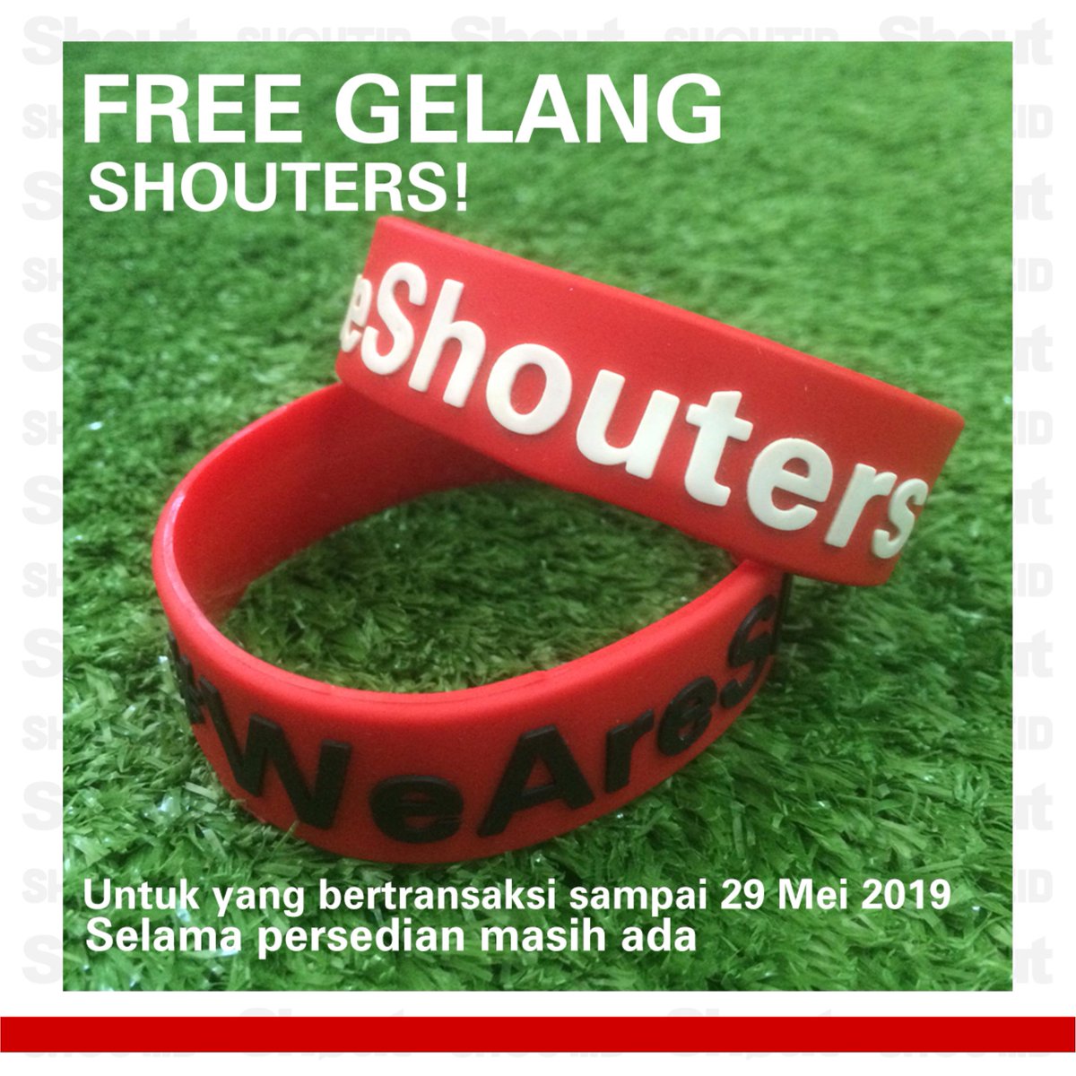 Segera meluncur ke Shout.id sebelum kehabisan Shouters...