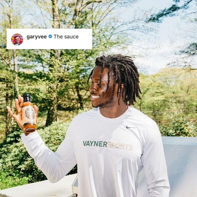 AaronSyman's tweet photo. By listening to @garyvee 2years on #bizdevsunday. I started working with @vaynersports. With my product @Letsgetswanky. Year 1 was with @isaacshowtime and year 2 is with @joshmartin95. It's been such an amazing journey and we are just getting started. See you in 2025 https://t.co/w0A6a79GsM