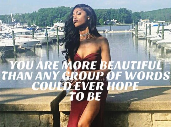 Frightened and discouraged we must embrace every mark, blemish or burn...we can cover but can't conceal. We must let perfectly imperfect show on our face. We are our own definition of amazing and now we must allow our inner flame to shin like the sun over the earth