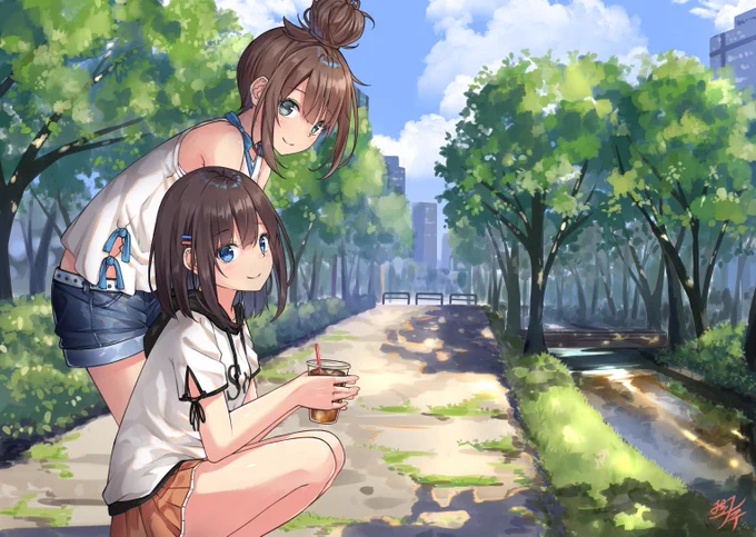 夏 