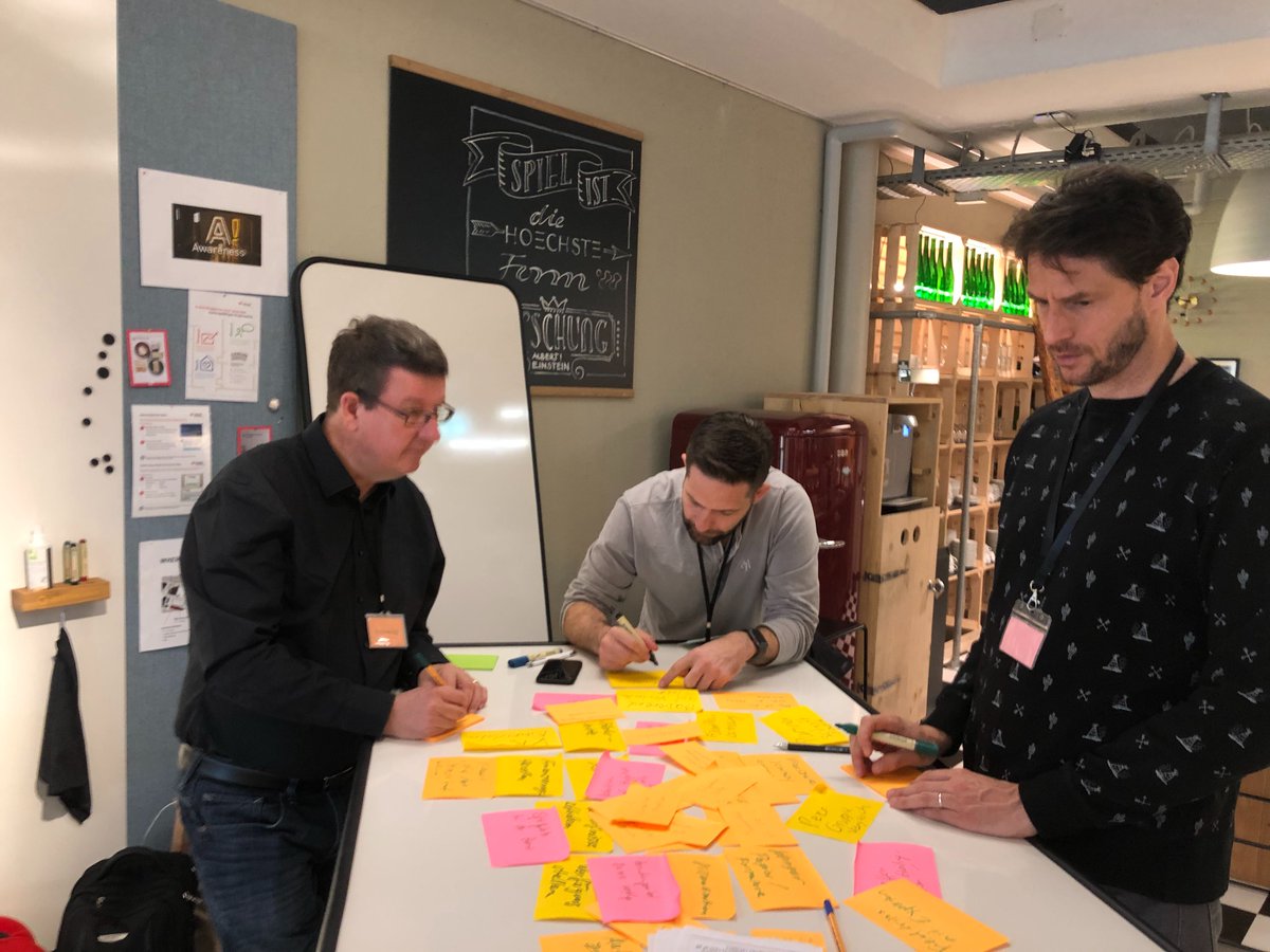 sparkLabsCH's tweet photo. That's what we call a busy Saturday! Our @sml_zhaw-class is not only learning about the importance of space for innovation but also in the midst of a creative #brainstorming and idea development process @Witzig_Office  #ideation 
@makrattila @sarofilip https://t.co/TAD4Yk0cPH