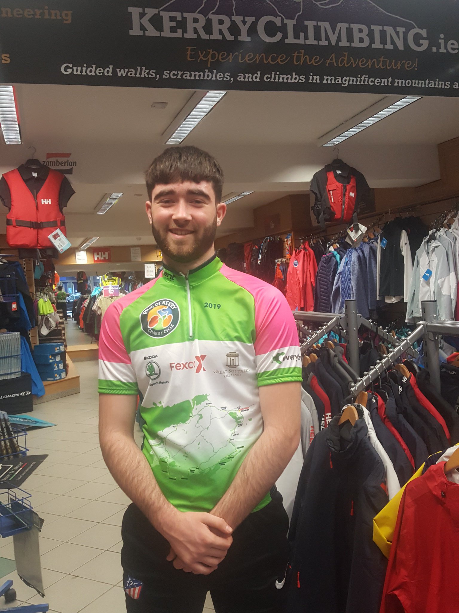 charity cycling clothing