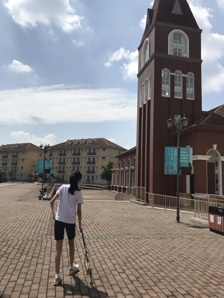 rico_class's tweet image. My grade 8 students calculating the height of a building using Trigonometry. They picked a building around the school, did some estimation, and then sketched using a right triangle with measurements and angles.
#SOHCAHTOA #reallifemath #mathapplications #ricosmathclass