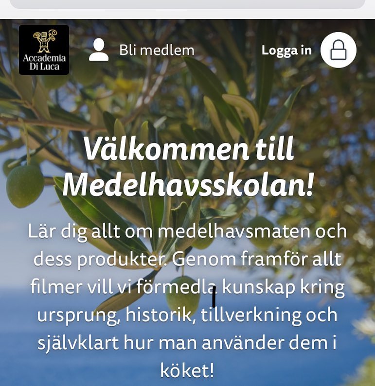 MiniUtbildning's tweet photo. #Gratis #MiniUtbildning om #Mat från #Medelhavet
🍲
#MedelhavsSkolan ~ #Lär dig allt om medelhavsmaten och dess produkter
https://t.co/yuFFTA6NM9 https://t.co/rJctAuxQEW