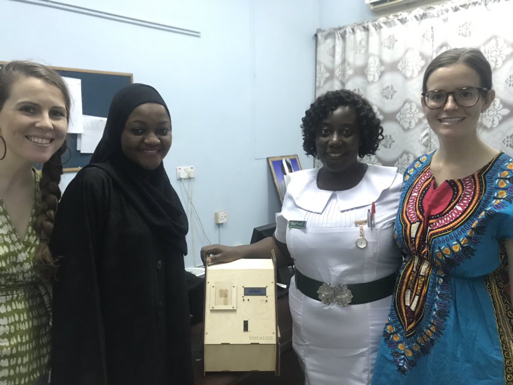 VisualizeOrg's tweet image. The midwifery team at Ridge Hospital in #Accra is full of champions for women’s health — happy to collaborate with and learn SO much from them!