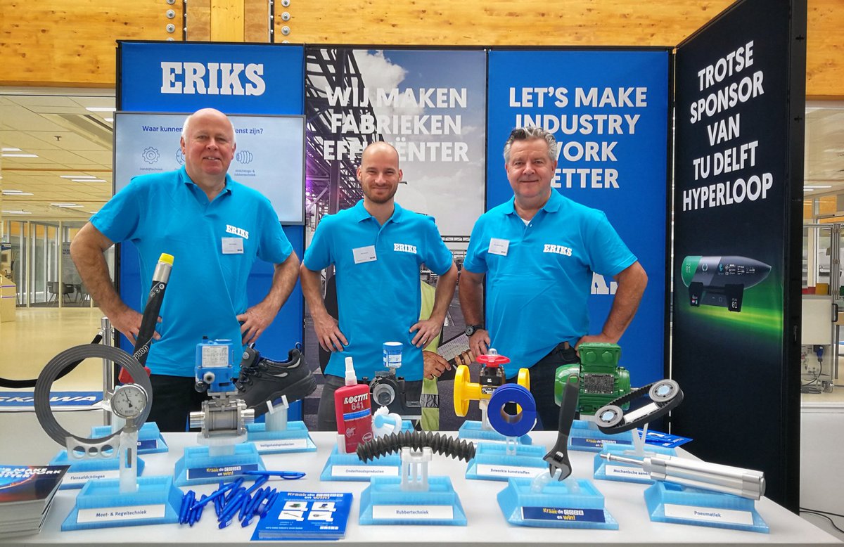 ERIKSbv's tweet photo. Kom naar de Hightech OntdekkingsRoute vandaag en #kraakdecode bij #ERIKS!
#HTOR #DTW2019 #Brainport #VMI https://t.co/NrhQaAHCPY
