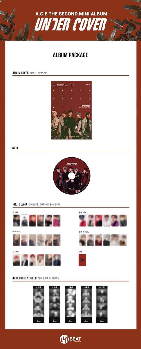 Good_dys's tweet photo. 📢Pre-oder
📣 #에이스 (A.C.E) - Under Cover (2nd Mini Album)
⚀ โปส
💰 ราคา 640 บาท
ค่าส่ง
📬 100/150
💴รวมภาษี,เก็บรอบเดียว
📆รอของ 7-14 วัน
📨สั่งของทัก DM จ้า
#ACE #UNDER_COVER #2nd_MiniAlbum #ตลาดนัดACE #ตลาดนัดเอซ #ตลาดนัดรวมด้อม https://t.co/QotV2cajqe