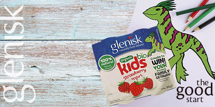 Glenisk's tweet photo. Pick up a pack of our new-look Organic Kids Yogurt to find out how your little artists can create a new Glenisk character, to be in with a chance to win €1,000 towards your dream family holiday &amp; have their drawing featured on our yogurt packs! https://t.co/LRKMcz1jAo https://t.co/8hNj5pr8S5