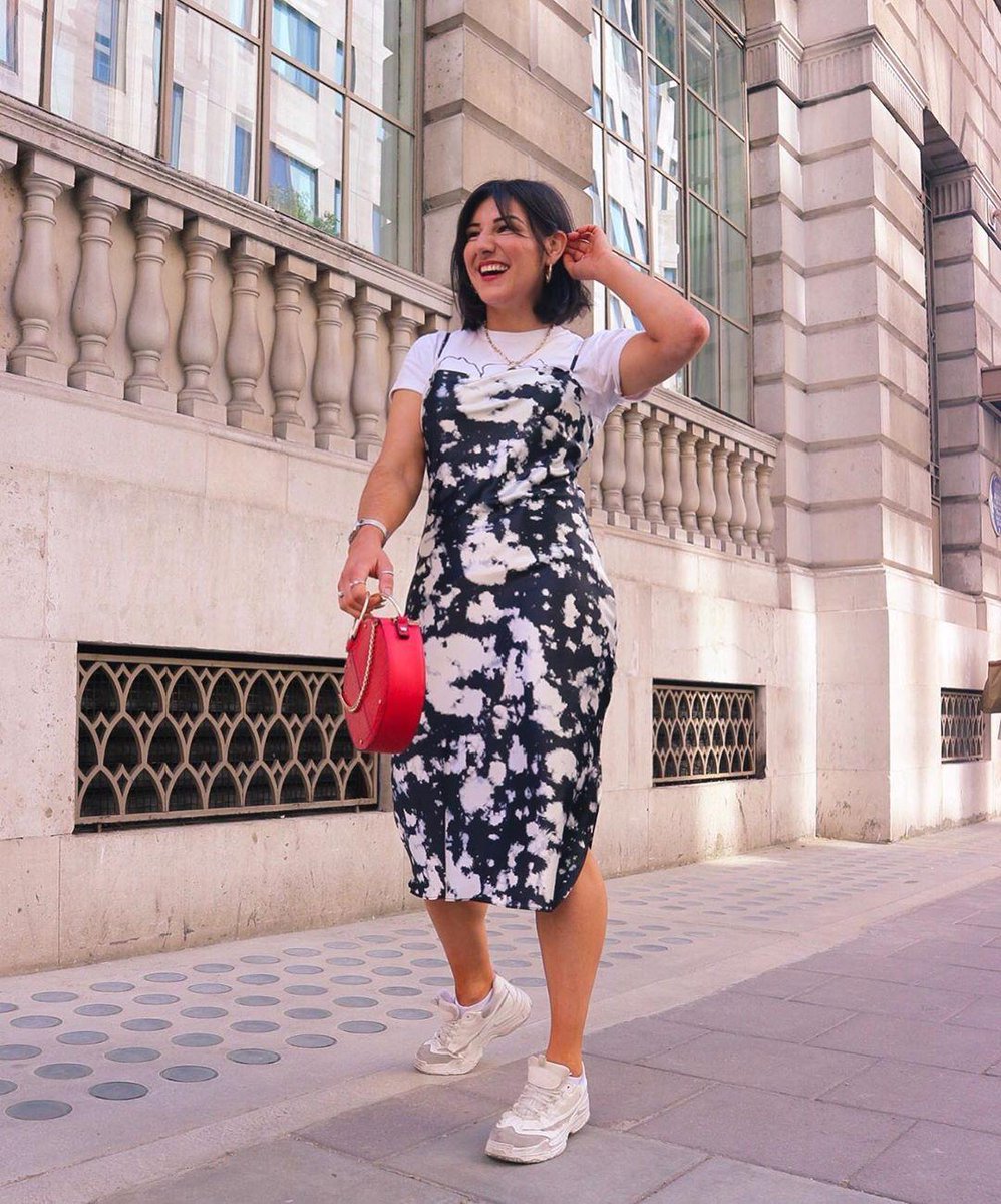 styled our Tie-Dye Slip Dress 