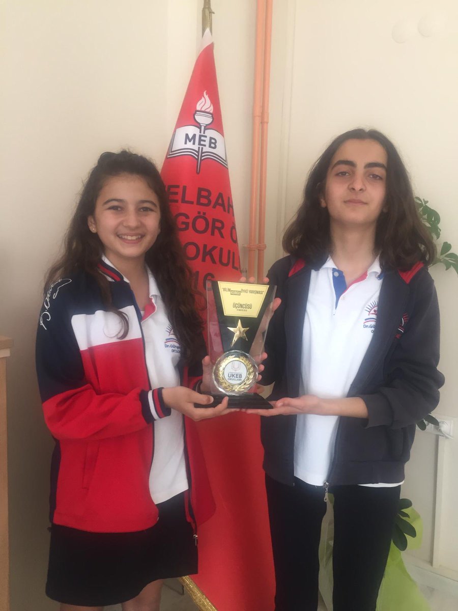 Okulumuz 7. Sınıf öğrencilerimizden Dilan METE ve İrem EMÜL UKEP okullarının açtığı bilim kurgu dalında hikaye yarışmasında tek devlet okulu olarak GEN ADASI isimli hikayelerinde 3. Olmuştur.öğrencilerimize başarılarının devamını diliyoruz 👏👏👏 <a href="/Guzelbahce_MEM/">Güzelbahçe MEM</a> <a href="/GunaydinArzu/">Arzu Günaydın</a>