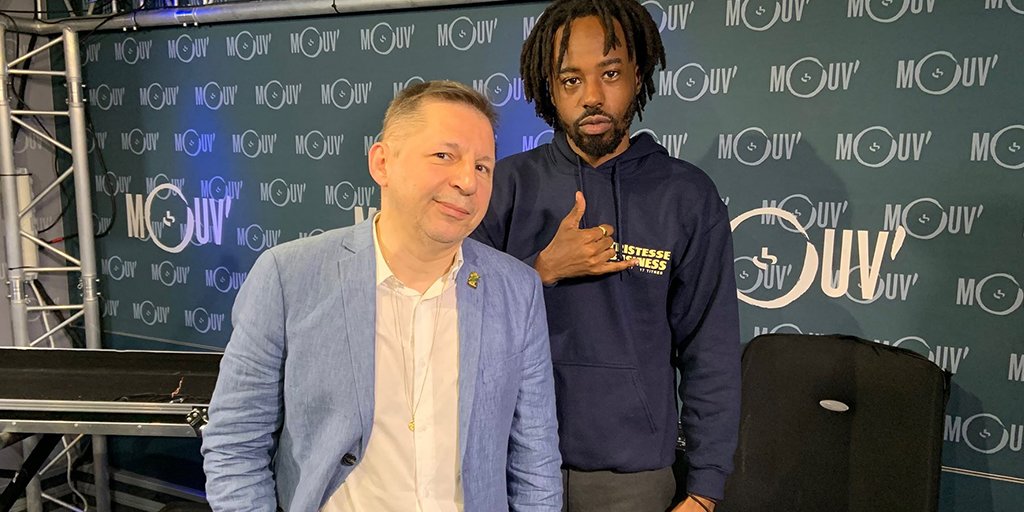 mouv's tweet photo. #NP @cachinolivier reçoit @LuidjiAlexis dans la #SelectionRap ! C'est à suivre dès maintenant en direct ! 🎙
👉 https://t.co/oreVu9nCYL https://t.co/6AQqNNI5Bm