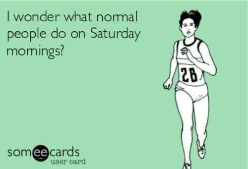 Good morning y’all! Time to get it! #SaturdayMorningRun🏃🏼‍♀️