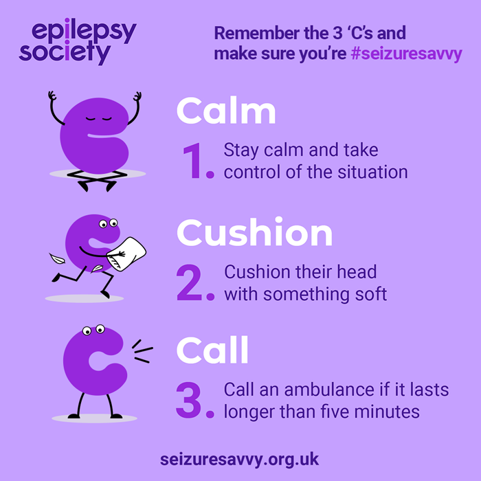 One in 100 people have epilepsy but two out of three people who are not medically trained or do not have a family member with epilepsy, would not know how to help someone during a seizure. Pls RT to help #RaiseAwareness for @epilepsysociety  #seizuresavvy #SaturdayThoughts
