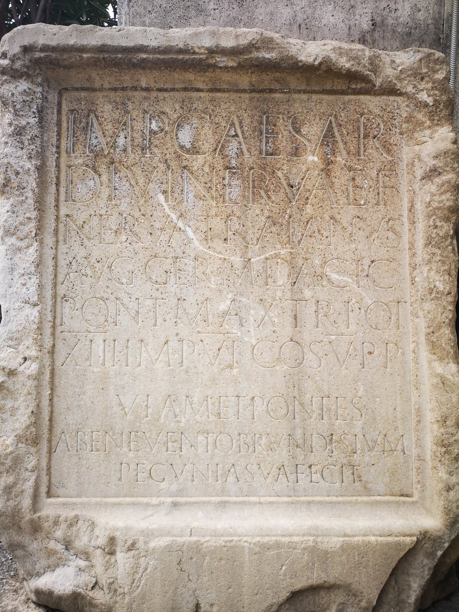 carolemadge's tweet photo. Salve from Beneventum!
#FollowingTrajan https://t.co/OgMqKBWRtC