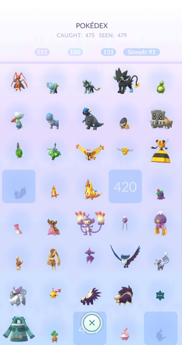 Gryffysnick Time To Update The Pokedex Count 475 479 My Daily Walks Are In The Woodlands With Errands In The City Time To Visit The Ocean To Find Burmy With Sandy