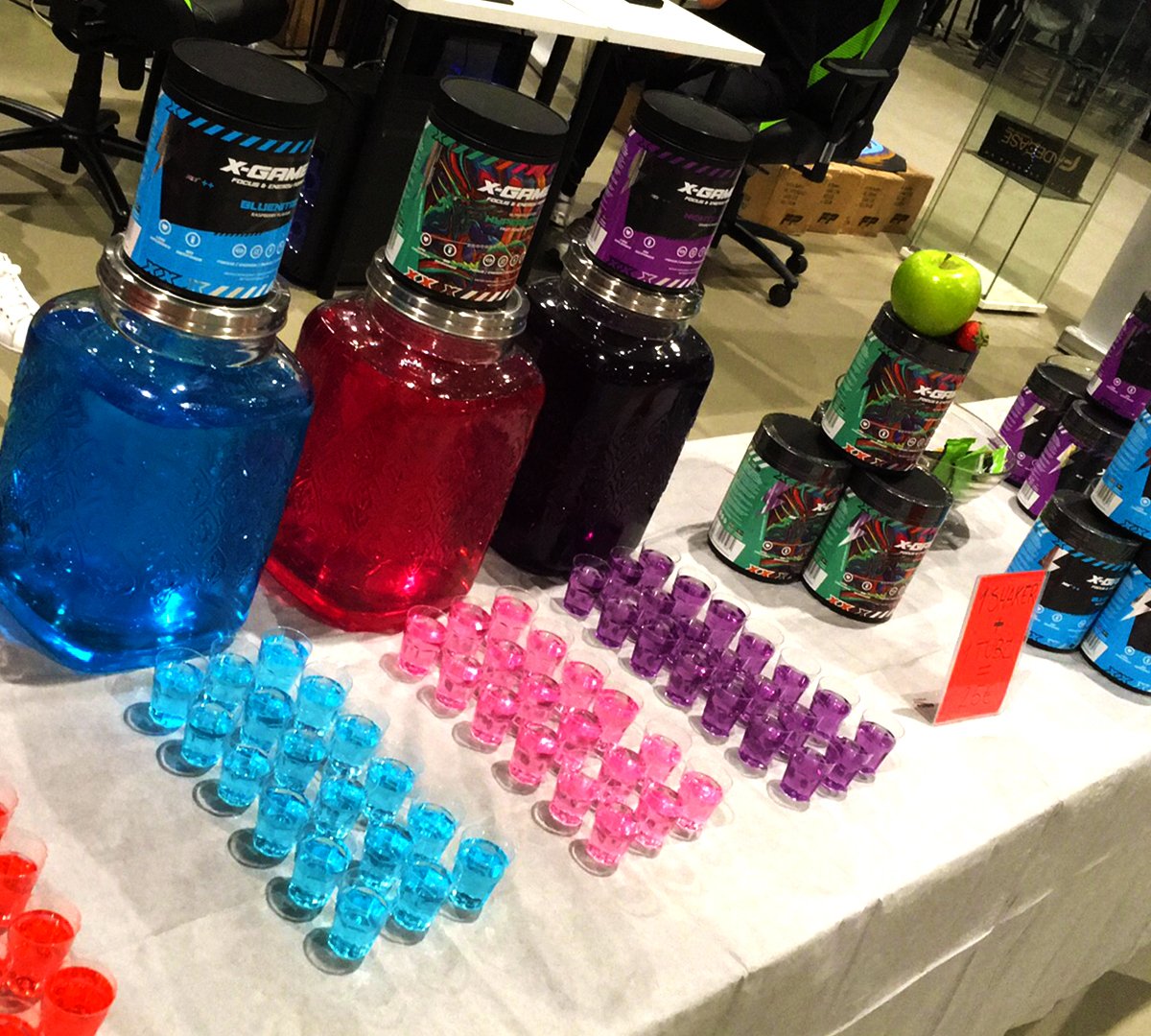 This weekend you can find us at <a href="/XFfestival/">XF Festival</a>  ⚡ Be sure to drop by for a tasting 😋
.
#XGamerEnergy #XGamer #LightningJuice