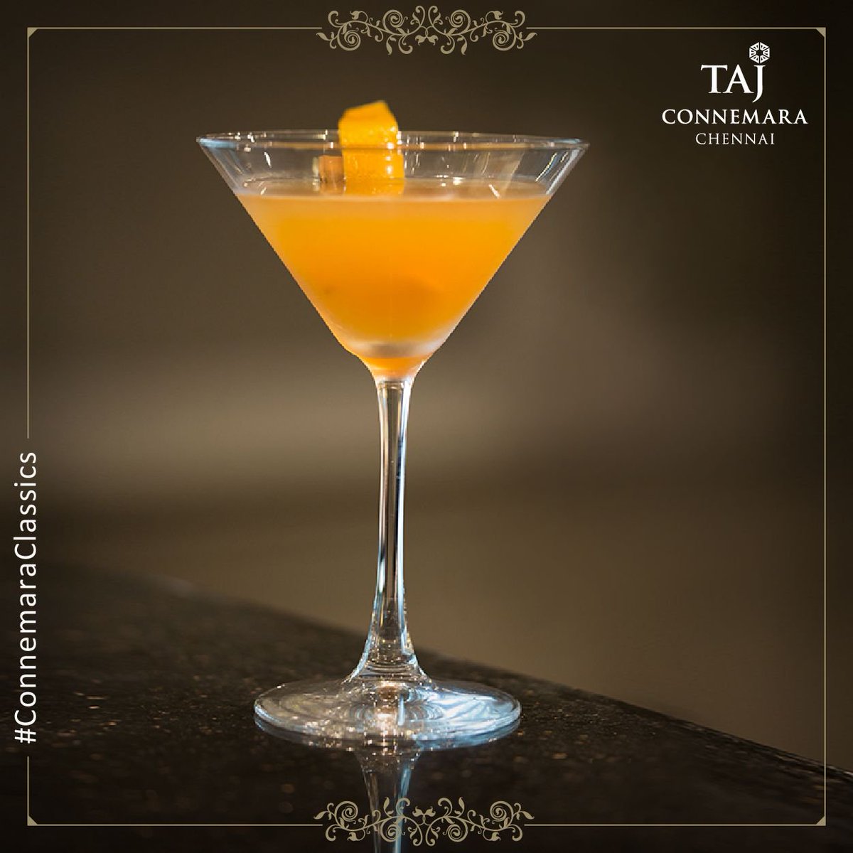 TajConnemara's tweet photo. Orange bitters floating in sweet vermouth with a dash of honey & sweet cherry make for #TajConnemara’s iconic drink - SINCE 1891
Experience classic & signature drinks at #LCBL
Call +91 98866 43495 for reservations
#ConnemaraClassics #TajConnemara https://t.co/rmlXRzyIs1
