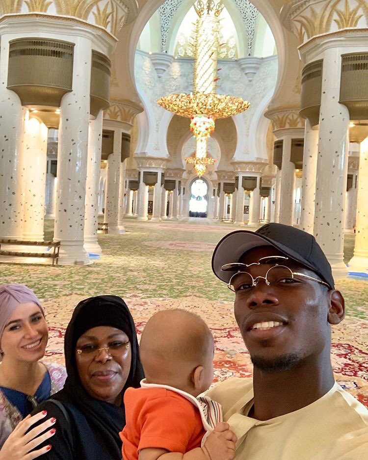 MUIP on X: Paul Pogba 🕺🏿 Baby Pogba 👶 Mama Pogba 👵🏿 Wife Pogba 🧕 Na  POGfamily ❤️ #mufc  / X