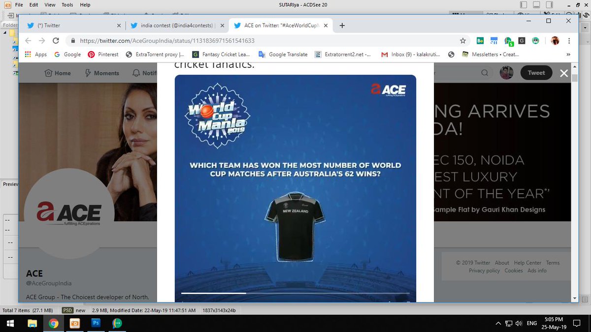 prashpatel_'s tweet photo. @AceGroupIndia NewZealand
#AceWorldCupMania #WinBig #Ace #WorldCupCricket #Contest #Cricket #WinBi
tag
@acidkidrock @bold_kitten @Sagar1raut
@chilled_Sup @SassyAnokhi_ @abhilashp28645 @angeleyess4uin @Suruchi_Mehtaa3 https://t.co/BWOvxfjx5W