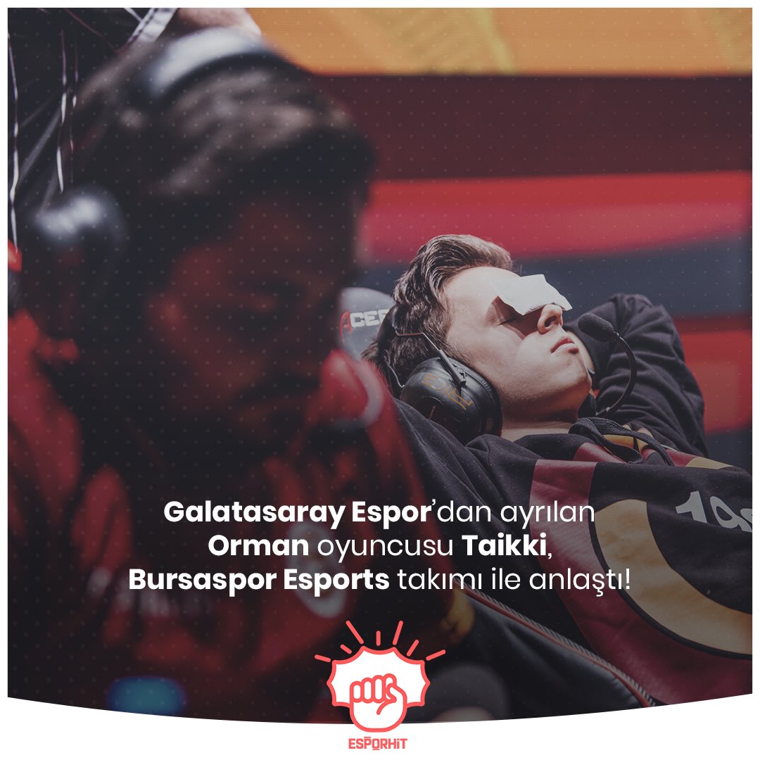 esporhit's tweet photo. Bursaspor Esports, transferler ile kadrosunu güçlendirmeye devam ediyor! Taikki transferi hakkında ne düşünüyorsunuz?
–––––––
#esporhit #bursasporesports #gs1905 #lolespor #taikki #galatasaray #gsesports #gsespor #vfşl #lolesports #leagueoflegendstr #loltr #lolturkey #loltürkiye https://t.co/XnB5kYSc55