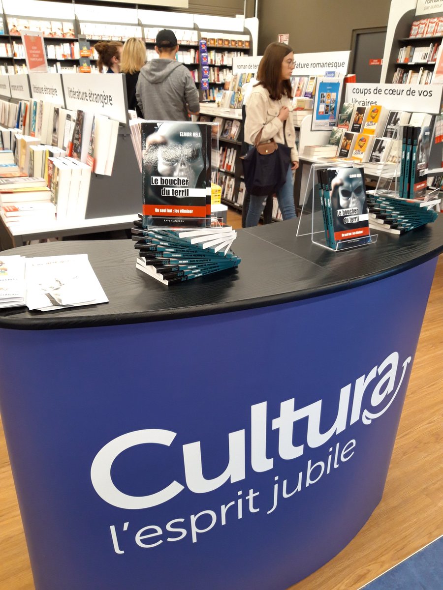 HellElmor's tweet photo. C est parti
#dedicace #leboucherduterril #polarsennord #elmorhell #polar #slasher #thriller #cultura #culturaevents #fouquiereslesbethune https://t.co/aRKtnIpTLn