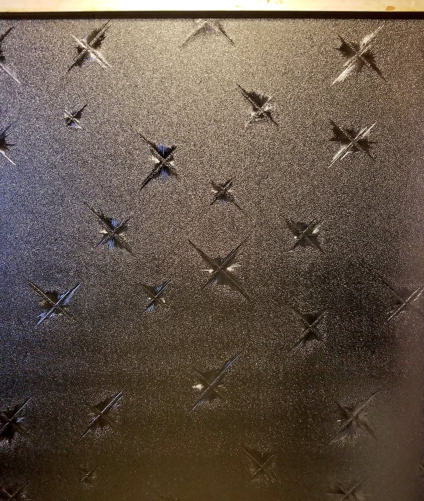 夜空に銀河 名前がついている昭和のガラス Twitter