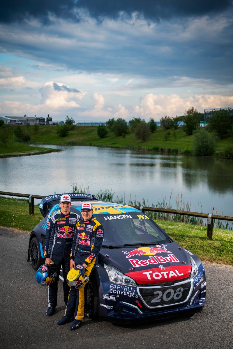 TeamHansenRX's tweet image. What a start! We are 1-2 in #SilverstoneRX Qualifying 1.

Kevin pulled off a great start to take the lead at turn one, but Timmy put in the fastest lap and an early joker to win at the end. 💪#WorldRX #SpeedMachine #GivesYouWings