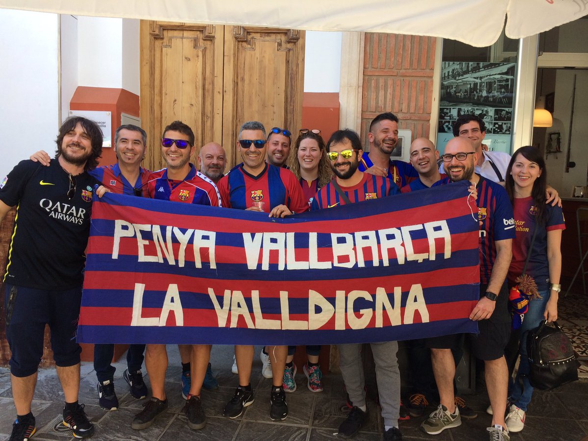 PBValldigna's tweet photo. La Penya en la Final! #FinalCopadelReySevilla https://t.co/TDEZ4Z4OJb