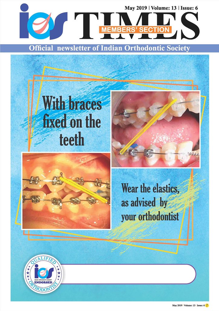 IOSTIMESNEWS's tweet photo. The orthodontist's prescription.

All those prescribed, 
must religiously abide, 
for a speedy recovery 
(to a life without braces).
Indian Orthodontic Society - the national association of Qualified Orthodontists in India
Creating healthy, beautiful smiles . . . naturally !! https://t.co/lTTgIzZgR5