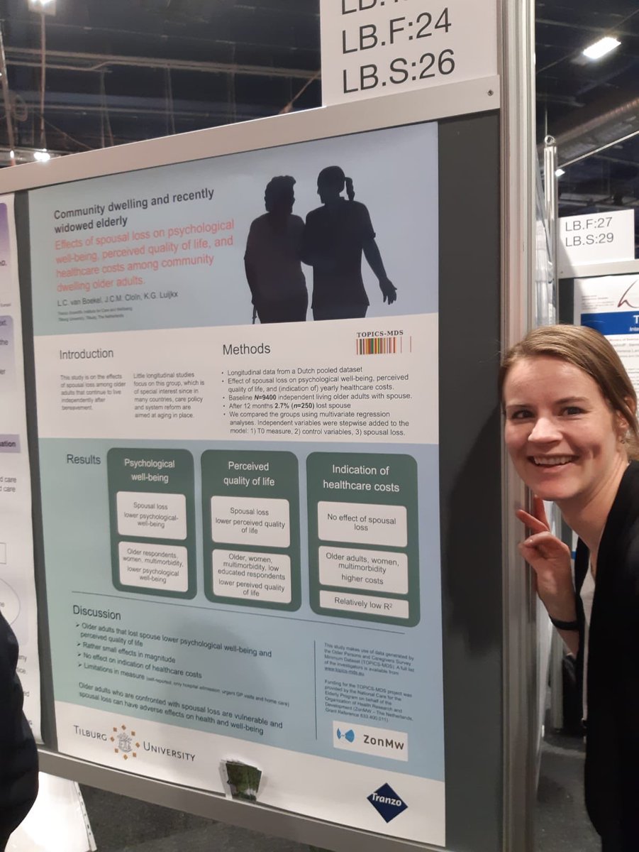 Inspiring conference!! Interesting research findings about healthcare for older adults #IAGGER2019