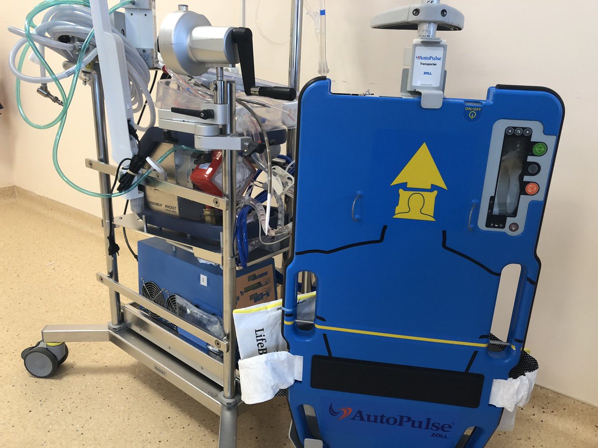 Basawake's tweet photo. How can patients benefit most once in Cardiac Arrest? Stay and Play strategies vs Moving Patients and Treat in an #ECPR center! Saving the brain by offering more agressive therapies using #AutoPulse #ECMO by @DrPaulRees in Moscow https://t.co/LWR3azVuyC