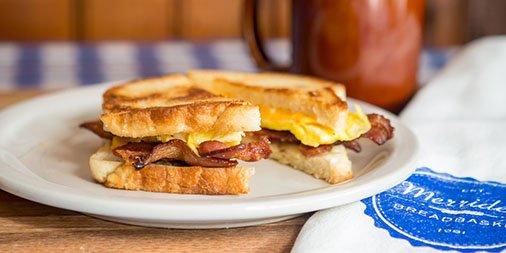 merridees's tweet photo. Plans for shopping today? Start with #breakfast at Merridee's to fuel your adventure! Morning specials include Dark Guatemalan &amp; Blueberry Cream Coffees, Mixed Berry White Chocolate Scones, Pumpkin Sweet Bread, Sausage Onion Mushroom Quiche. https://t.co/miO0sxOKMb