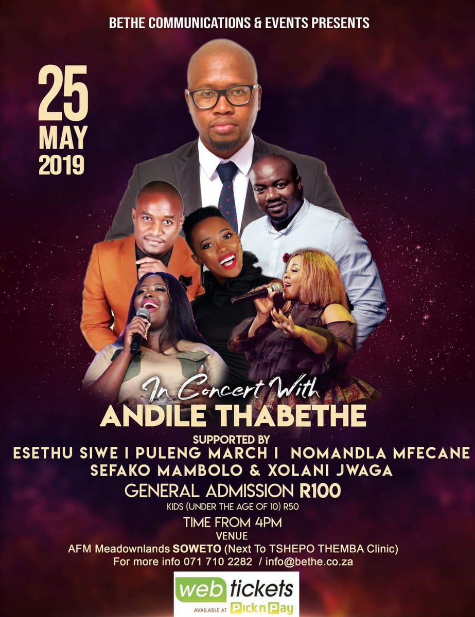 JoyousSA's tweet photo. You know how proud we are of you Andile, we are wishing you all the best for tonight.
If you don't have your tickets yet, remember they're are available at Pick n Pay nationwide. Lets support our own
#MTNJoyous23 #InConcertWith https://t.co/EtcaCDrwTU