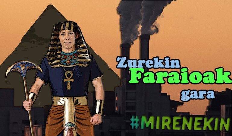 ArabaTomorrow's tweet photo. Humos de Faraona e incineradoras #Mirenekin https://t.co/i7OoVqhBwZ